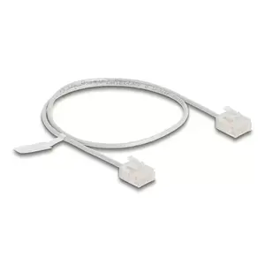 Network Cable DeLOCK RJ45 Cat.6 0.5m Grey