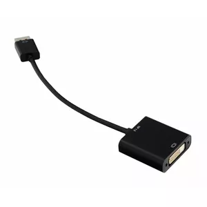 DisplayPort to DVI Adapter Sharkoon 1.2 to DVI 24+1, 0.15 m, black