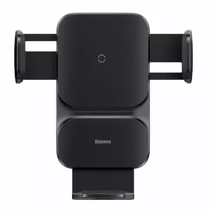 Baseus Wisdom Car Mount Wireless Charger Активный держатель Мобильный телефон / смартфон Черный