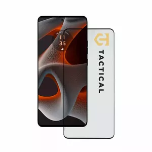 Защитное стекло Tactical Glass Shield для Motorola Edge 50 Pro 5G — чёрное, 5D