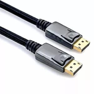 DisplayPort cable ROLINE 11.04.5880 1 m Black Metallic