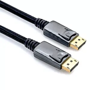 DisplayPort cable ROLINE 11.04.5882 3 m Black Metallic