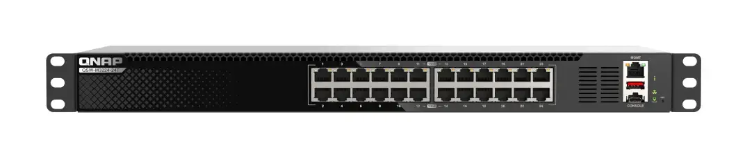 QNAP QSW-M3224-24T управляемый L3 24×10G Photo 2