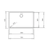 Undermount sink TEKA Radea R10 70.40 M-TG Photo 2