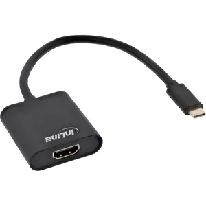 USB Display Converter InLine 64101B USB-C Male to HDMI Female 4K/60Hz