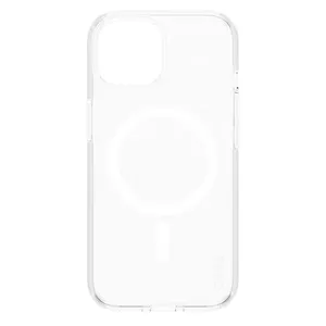 PanzerGlass Urban Combat MagSafe Cover for Apple iPhone 15, Transparent/White