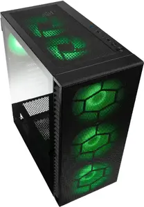 Computer Case Kolink Observatory HF Plus Mesh ARGB Midi-Tower Black