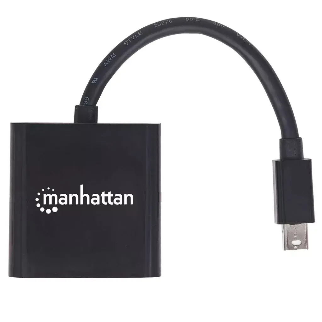 Adapter Cable Mini DisplayPort 1.2a to HDMI, Manhattan, 152570 Photo 4