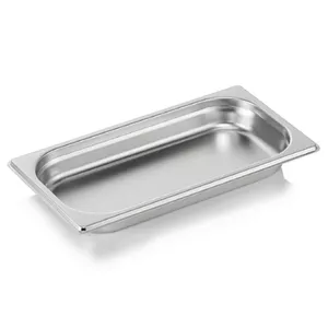 Вставка Gastronorm GN 1/3 из нержавеющей стали WAS DE1237013040 — глубина 40 мм