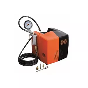 Компрессор воздушный Black & Decker 1.5HP 8 бар безмасляный с аксессуарами