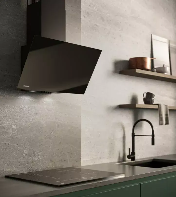 MAAN Vertical Glass 60 Black настенная вытяжка Photo 7