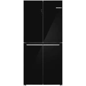 Bosch Serie 4 KMC85LBEA side by side ledusskapis Brīvi novietots 547 L E Melns