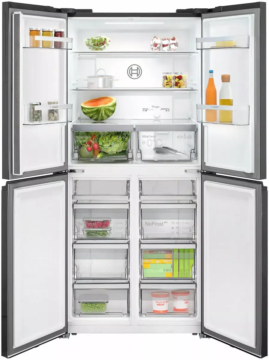 Bosch Serie 4 KMC85LBEA side-by-side ledusskapis Photo 9
