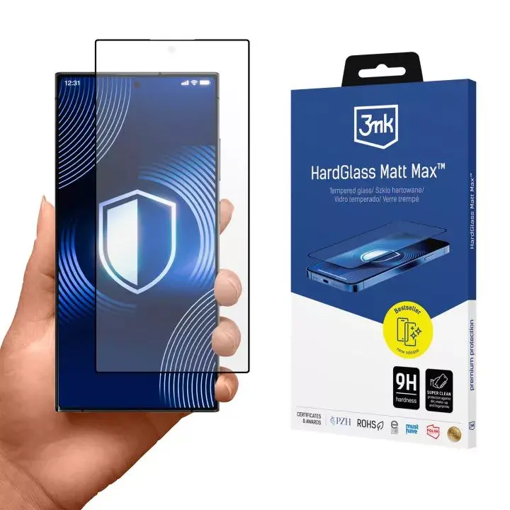 3MK HardGlass Matt Max Kameras objektīva aizsargs Samsung Galaxy S24 Ultra Photo 2