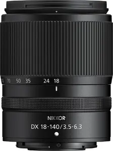 Nikon Standard Lens DX 18-140mm f/3.5-6.3 VR SLR Black with Vibration Reduction and 17 elements in 13 groups
