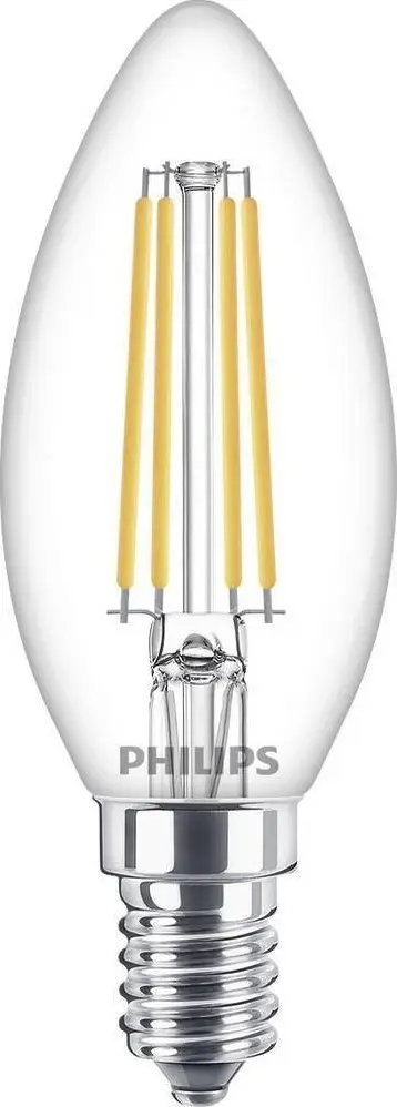 Philips Filament Candle LED Spuldze B35 E14 6.5W Photo 2