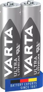 Single-use lithium battery Varta 06103 AAA (cylindrical, lithium chemistry)