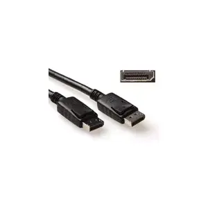 DisplayPort kabelis vīriešu-vīriešu ACT AK3980 2 metri ar pievienotu jaudas kontaktu 20