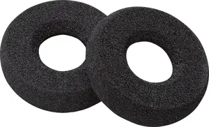 Cushion set POLY Savi 7300 Leatherette Ear Cushions Black