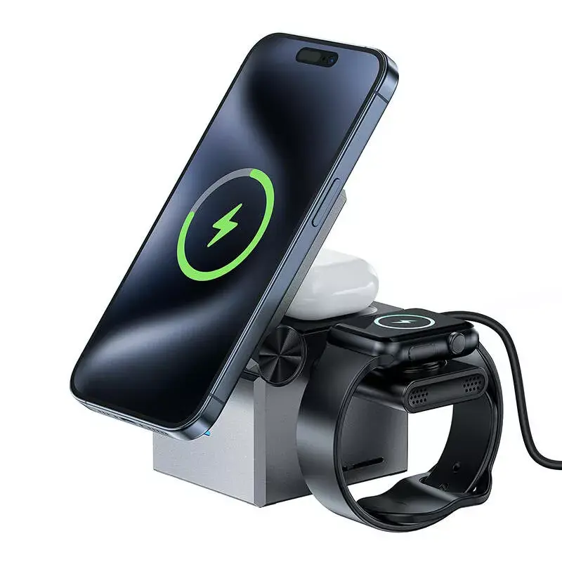 Acefast E18 3-in-1 Wireless Charging Station Photo 4