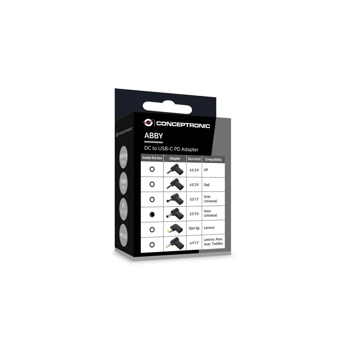 Блок питания для ноутбука Conceptronic ABBY15PC04 Photo 3