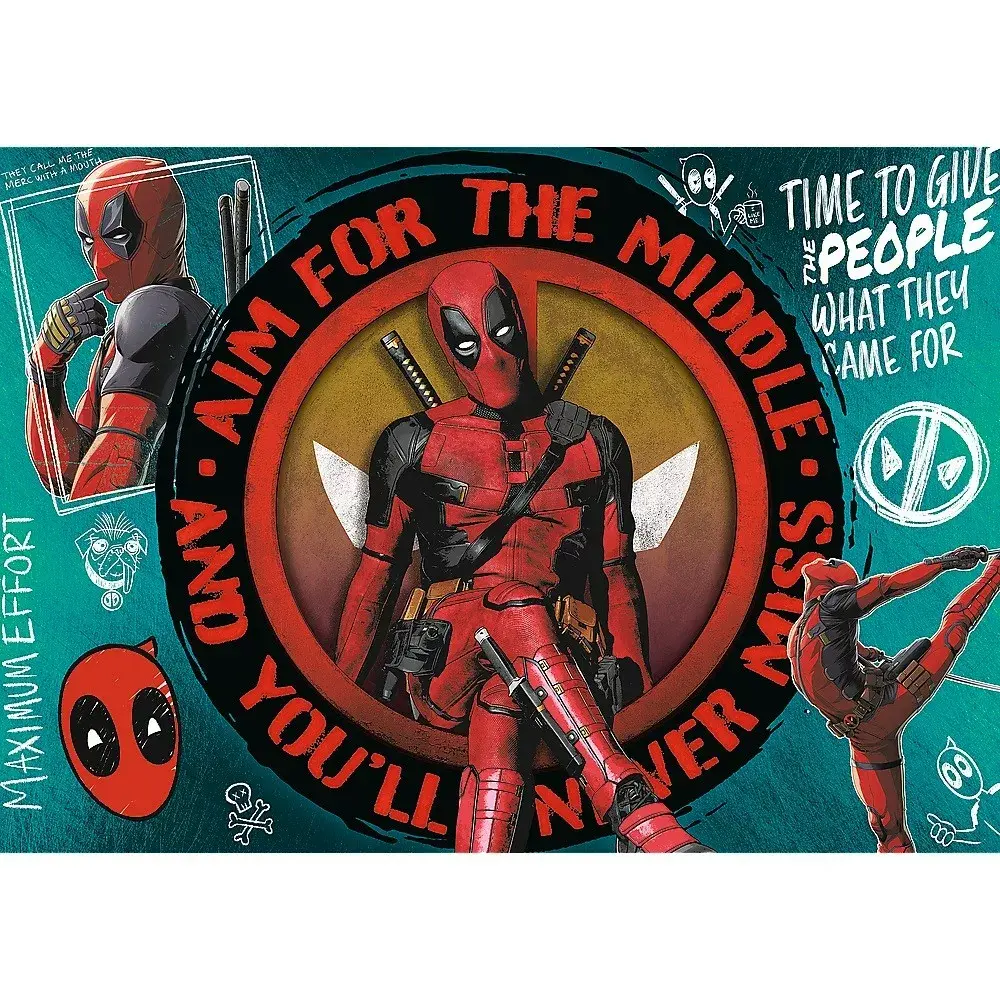 Puzlis TREFL Premium Plus 1000 gab Deadpool 10835 Photo 2