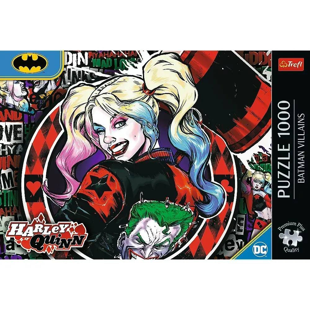Puzzle TREFL Premium Plus Harley Quinn 1000 gab. Photo 3