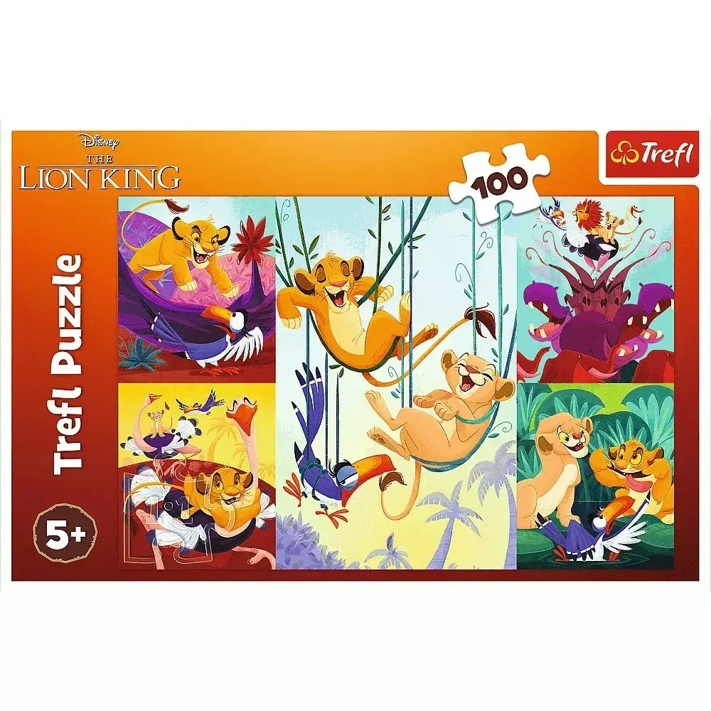 Пазл 100 деталей TREFL Brave Lion King Photo 3