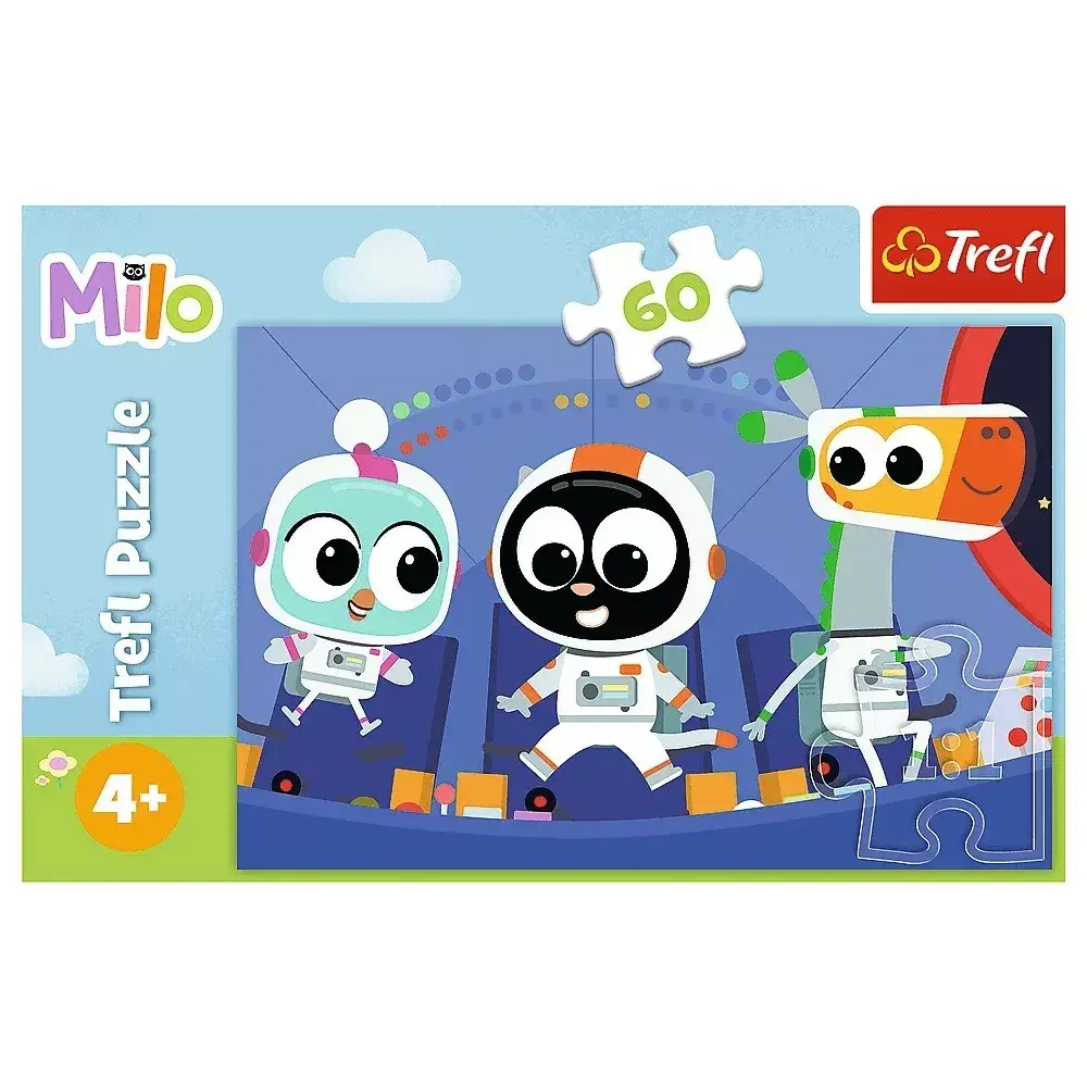TREFL puzle 60 detaļas — It's time to meet Milo Photo 3