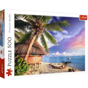 Пазл TREFL Puzzle 500 элементов Bora-Bora Island – 500 шт., живописное изображение