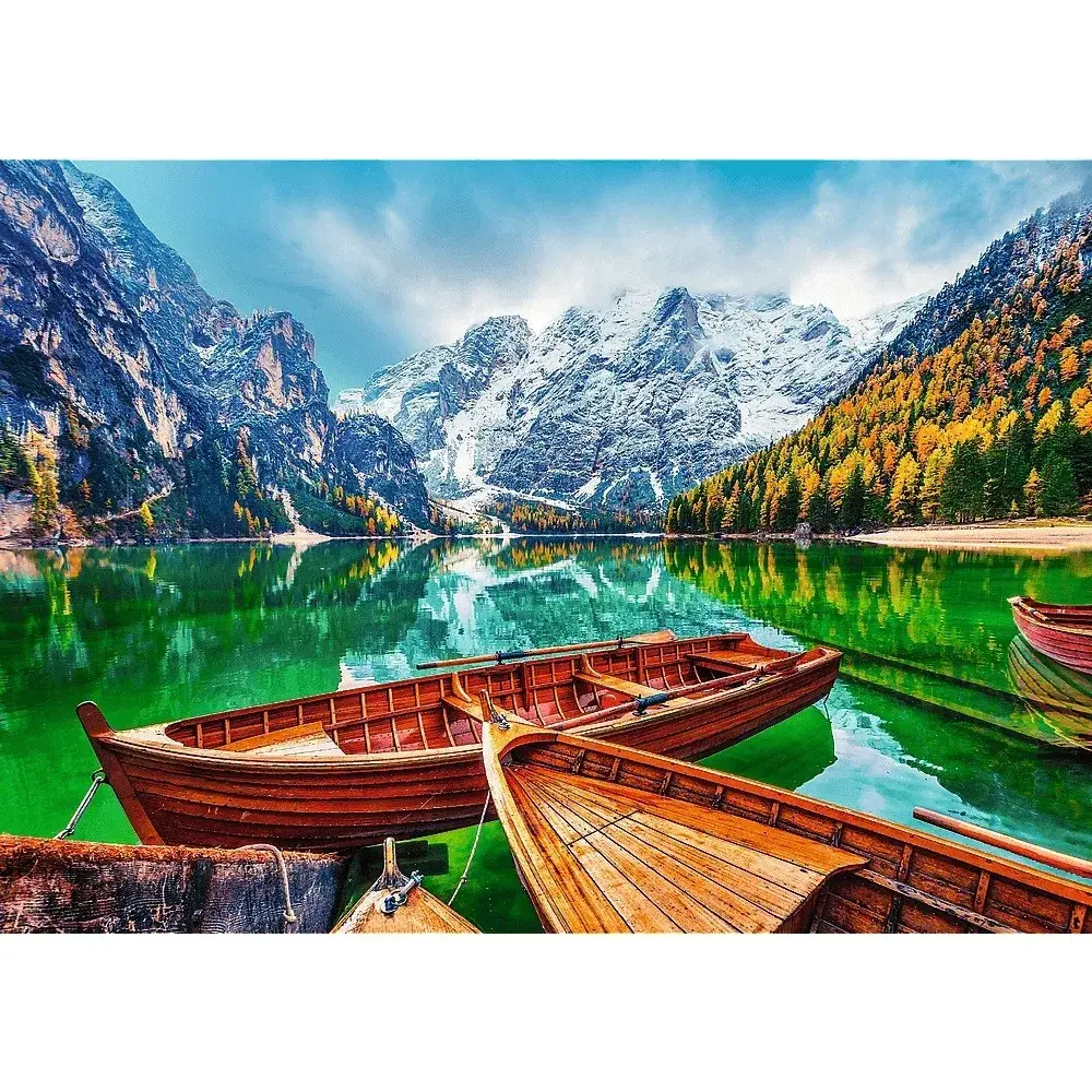 Puzzle 500 gab. TREFL Braise Lake, Italy Photo 2