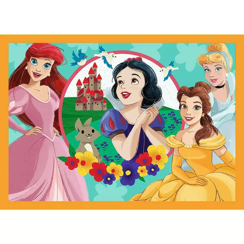 TREFL Puzzle 4in1 Disney Princess Photo 3