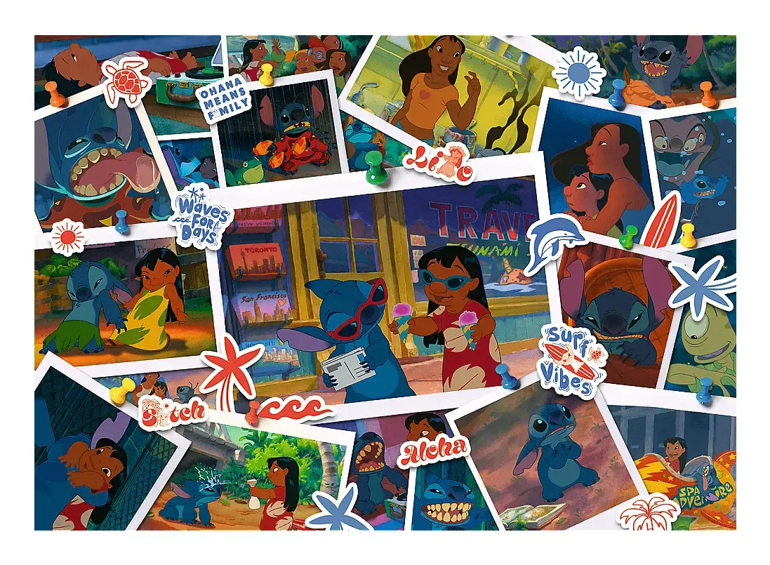 Пазл Trefl Lilo & Stitch 1000 шт Photo 2