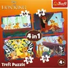 Пазл TREFL Puzzle 4w1 Brave Lion King Photo 2