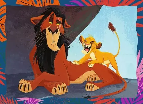 Пазл TREFL Puzzle 4w1 Brave Lion King Photo 4