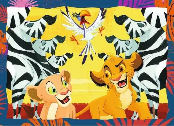 Пазл TREFL Puzzle 4w1 Brave Lion King Photo 5