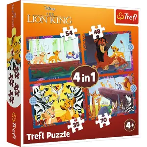 Trefl 34653 Пазл Мультфильмы 70 элементов для детей от 4 лет