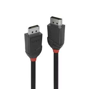 DisplayPort Cable Lindy 3m DisplayPort 1.2 Cable Black Line