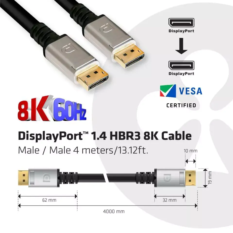 DisplayPort Cable CLUB3D CAC-1069 Photo 3