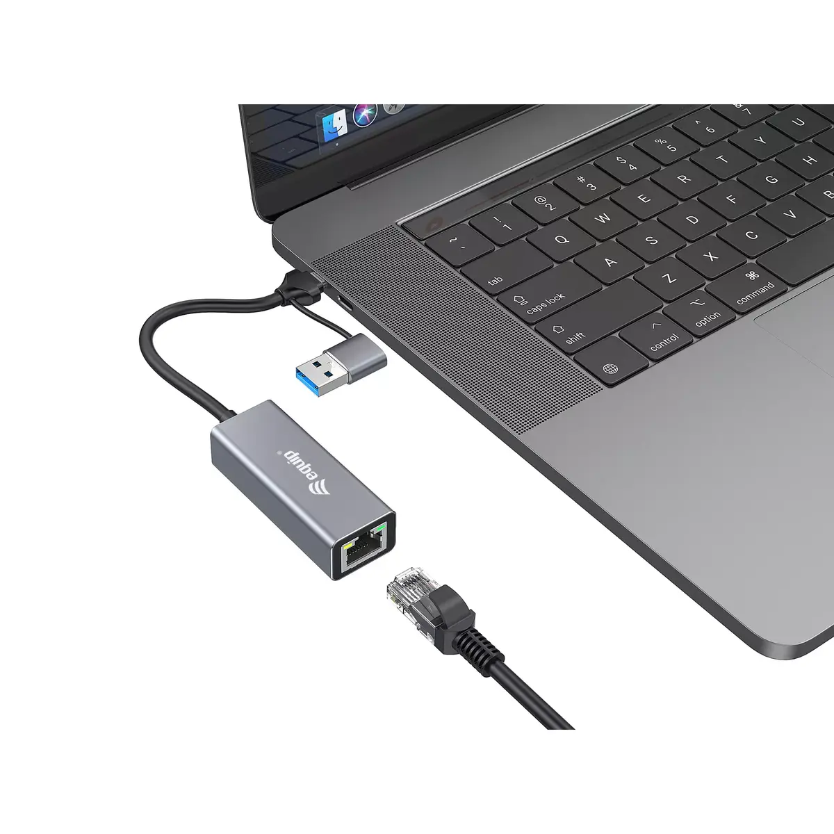 Адаптер Equip USB-C to 2.5 Gigabit Ethernet Photo 3