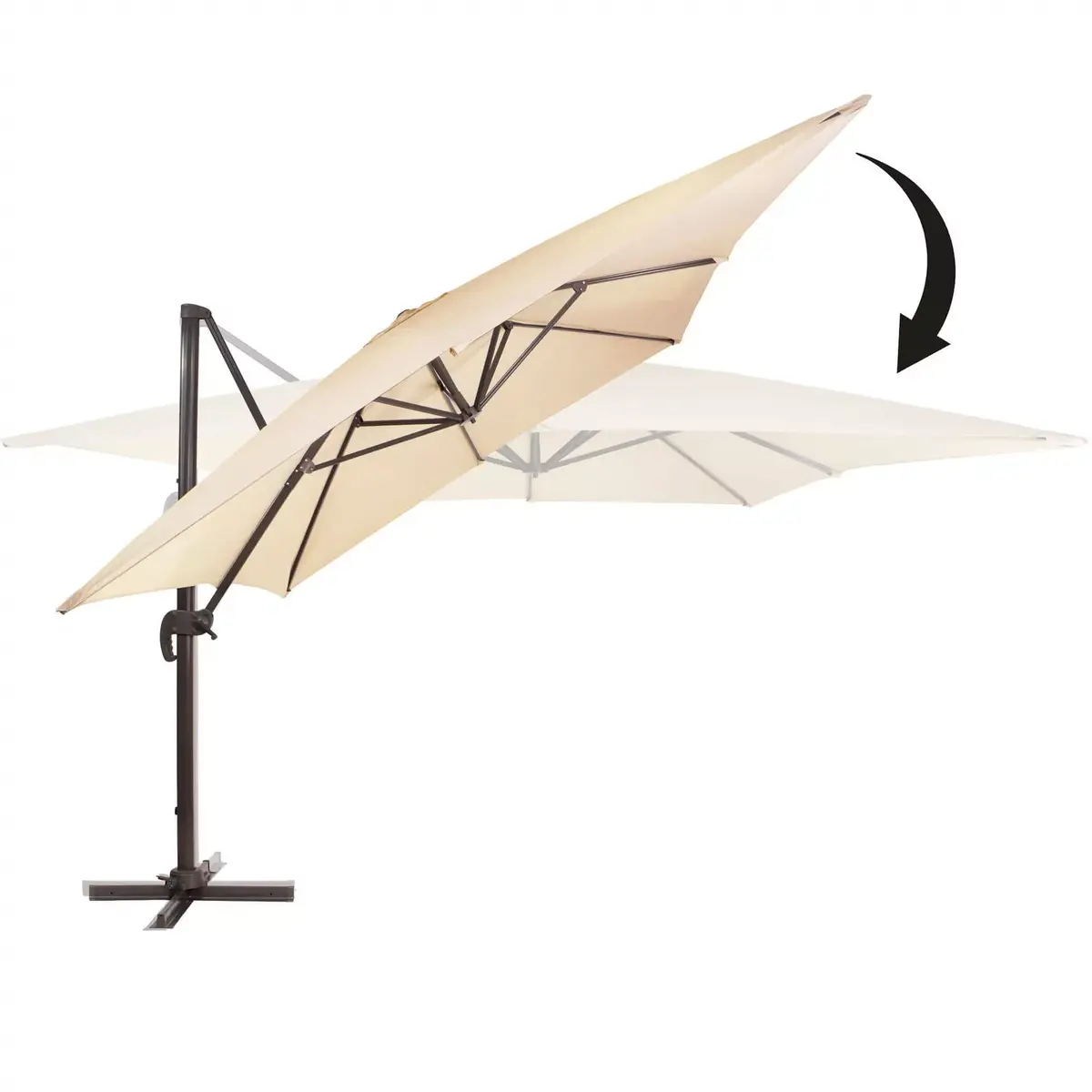 Садовый зонт Springos GU0049 подвесной 500 см Photo 7