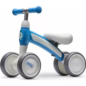 Bērnu braucamais Qplay Cutey Blue modelis 3863 — stumjamais/kāpelējams rotaļlieta bērniem