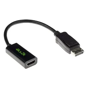Адаптер кабель DisplayPort male - HDMI-A female ACT AK3994 0.15м