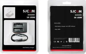 Lādētājs SJCam Dual priekš SJ9 SJ10 SJ4000X — divu akumulatoru lādētājs (SJ832355)