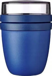Food container Mepal Ellipse Vivid Blue - lunchpot, compact portable storage