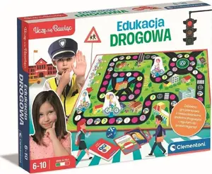 Обучающая игра по правилам дорожного движения Clementoni Uczę Się Bawiąc Edukacja Drogowa — Clementoni 50777