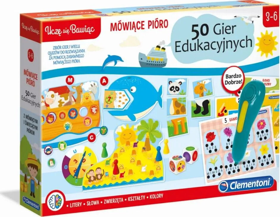 Mācību runājošā pildspalva Clementoni 50650 ar