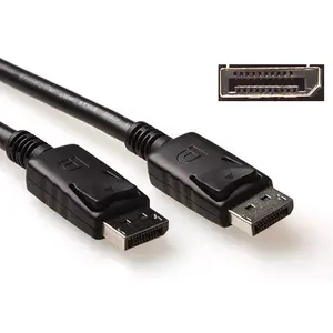 DisplayPort cable male - male ACT AK3977 0.5 meters