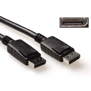 DisplayPort kabelis vīriešu - vīriešu ACT 1 metrs