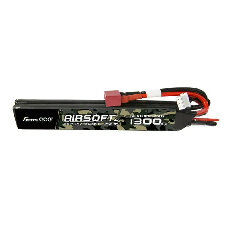 LiPo akumulators Gens ace GEA13002S25D2 1300mAh 7,4V Photo 3